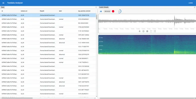Fig. 1: Building an efficient UI and using explainable AI strategies is a big success factor for ML-based acoustic analysis